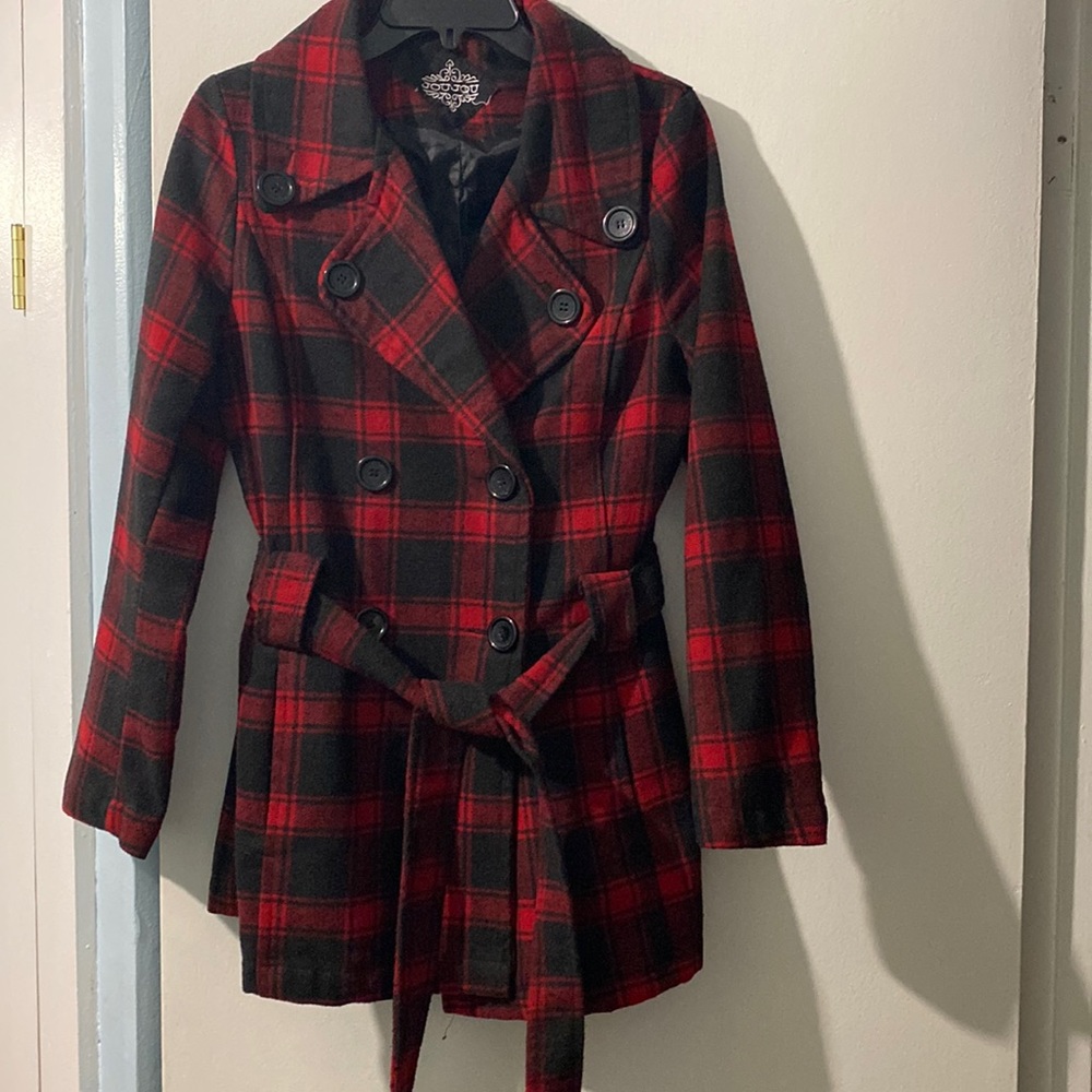 Womens jacket with tie size M
